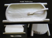 DUŻE KORYTO DREWNIANE  90 x40cm  POD PROSIAKA , DUŻY UDZIEC