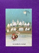 Danuta Konwicka Pocztówka Boże Narodzenie Wesołych Świąt 