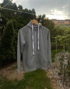 Bluza z kapturem jumper hoodie szara grey cotton Malfini Premium M/38