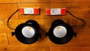 Lampy typu Downlight firmy Sheriff 10w 2szt. Nowe