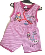 Bluzka i kótkie spodenki, komplet baw, rozm. 128