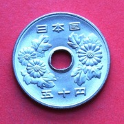 50   Jenów   1998 r.    -    Japonia   stan !!