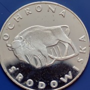 100 złotych , Żubr 1977 .