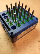 Wiertła Kemmer Präzision Ø 0,5mm 22szt. używane widiowe do metalu