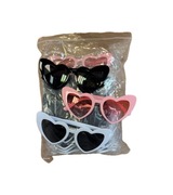 Okulary Serca kocie ślub wesele wieczór panieński zestaw 18   