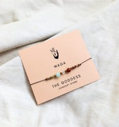 Bransoletka zodiakalna Waga kamienie szlachetn