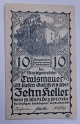 Notgeld - Gutschein, Austria, Traismauer, 10 Heller, 1920