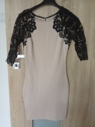 LIPSY cielista nude sukienka rozmiar S/36 NOWA 