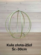 Kula dekoracyjna – stelaż baza florystyczna do kompozycji kwiatowych