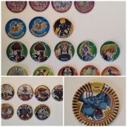 Tazo żetony metalowe Yu-Gi-Oh zestaw 25 lub na sztuki