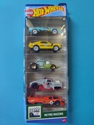 HOT WHEELS 5 Pak Pack Retro Racers