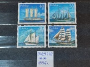 3429-3432** 3429-32** - Polskie jachty pełnomorskie - 1996 r.
