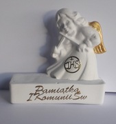 aniołek Pamiątka I Komunii Świętej podziękowanie