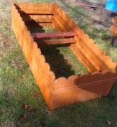 Płotek ,nagrobek drewniany,ogrodzenie grobu-używany