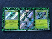 Sprigatito promo 076 + Floragato 077 + Meowscarada ex 078