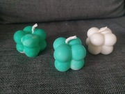 zestaw świec sojowych mini bubble 