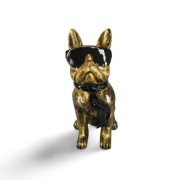 Figura Dekoracja Buldog Francuski w Okularach