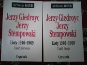 Listy, Jerzy Giedroyć, Jerzy Stempowski