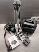 Lustrzanka Canon EOS 750D + obiektyw 18-55 mm