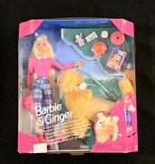 Kolekcjonerska lalka Barbie 1997r retro zabawki vintage Ginger Pies