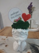 Dekoracja na Walentynki, dzień kobiet 