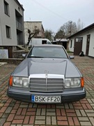 Samochód Mercedes- Benz W124 szary na sprzedaż