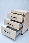 Komoda, szafka, kontenerek biurowy - 3 szuflady - centralny zamek