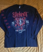 Czarna koszulka męska z długim rękawem Slipknot Iowa Star rozmiar L