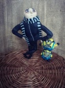 Minionki i gru figurka cukrowa 