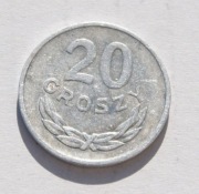 20 groszy 1961 aluminium  Wyprzedaż 