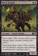 MTG 2010 Core Set: Black Knight FOIL