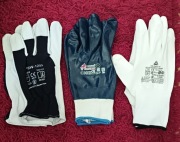 Mix rękawic roboczych w rozmiarach 9