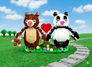 LEGO 40821 - Zakochane niedźwiedzie