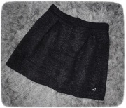 Wytłaczana spódnica z brokatem 38