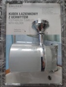 Kubek łazienkowy z uchwytem smukee 200 ml