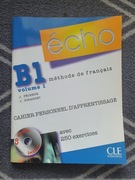 Echo B1 methode de francais cahier personnel d'apprentissage