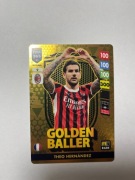 PANINI FIFA 365 2025 RARE TOP MASTER GOLDEN BALLER 9 THEO HERNANDEZ MILAN