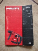 Instrukcja obsługi HILTI TE16/TE16-C/TE16-M