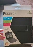 Etui z eko skóry,bezprzewodowa klawiatura, tablet