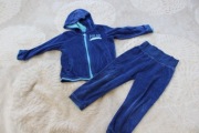 komplet dresowy dla dziecka 86/92  mięciutkie welur