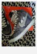 Sneakersy półbuty w sportowym stylu na na koturnie NIKE DUNK SKY HI nowe 36