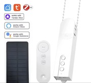 Silnik żaluzji, rolet wewnętrznych + panel PV + pilot TUYA Zigbee