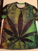Koszulka męska, uniseks druk cyfrowy 3D NOWA motyw zioło rozmiar M 