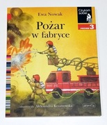 Pożar w fabryce  