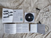 Nokia E51 - instrukcje obsługi, płyta CD, karta gwarancyjna, słuchawki