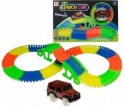 TOR ŚWIECĄCY W CIEMNOŚCI MAGIC CAR 128el +SAMOCHÓD