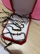 Czarna bransoletka 4 wzory