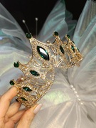 Korona diadem tiara opaska kryształ ślub bal urodziny królowa impreza 