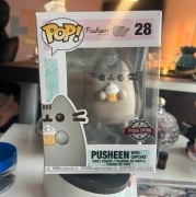 Pusheen z babeczką funko pop 