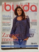 Burda 8/2010 wykroje do szycia moda vintage dziecięce lato jesień płaszcze
